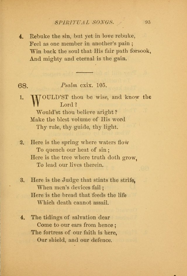 Hymns for the Church on Earth: being three hundred and sixty-six hymns and spiritual songs. (For the most part of modern date.) (New Ed.) page 97