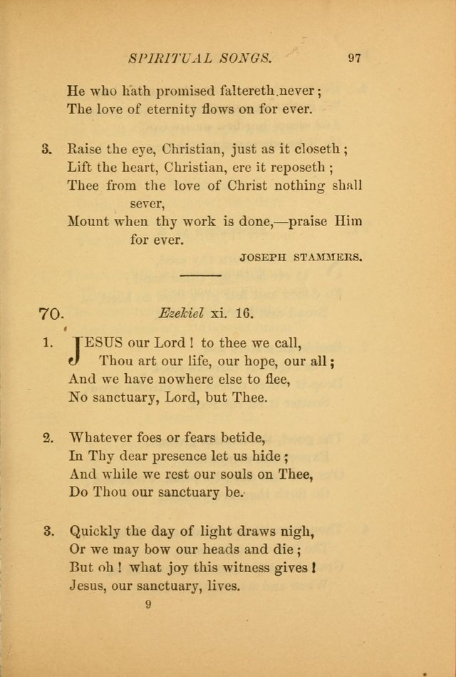 Hymns for the Church on Earth: being three hundred and sixty-six hymns and spiritual songs. (For the most part of modern date.) (New Ed.) page 99