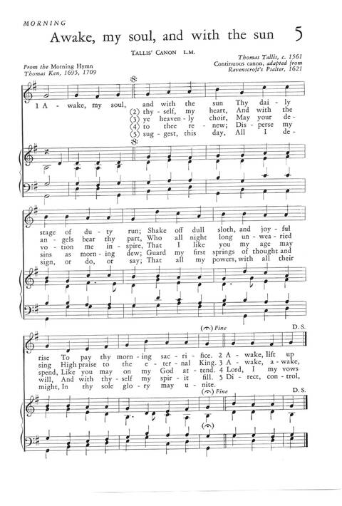 Hymnal for Colleges and Schools page 5