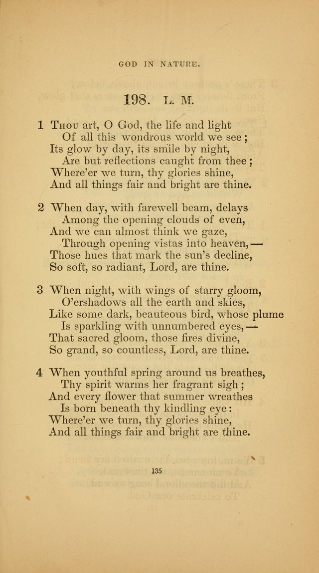 Hymns for the Church of Christ (3rd thousand) page 135