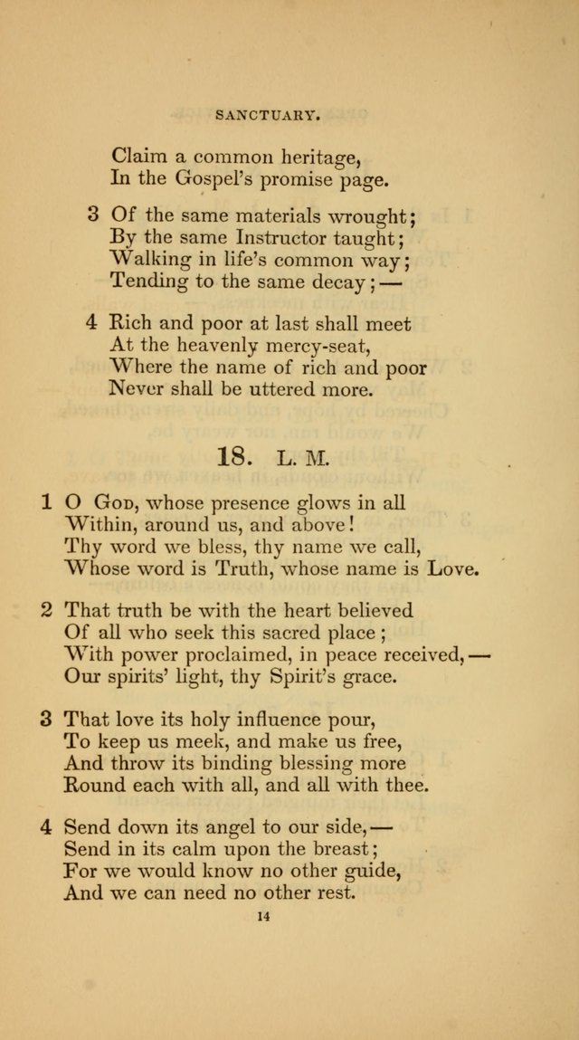 Hymns for the Church of Christ (3rd thousand) page 14