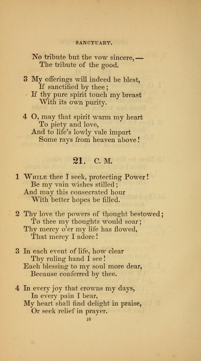 Hymns for the Church of Christ (3rd thousand) page 16