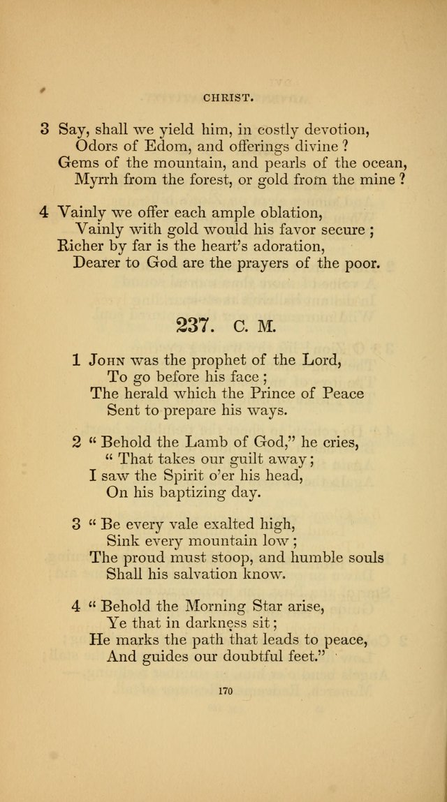 Hymns for the Church of Christ (3rd thousand) page 170