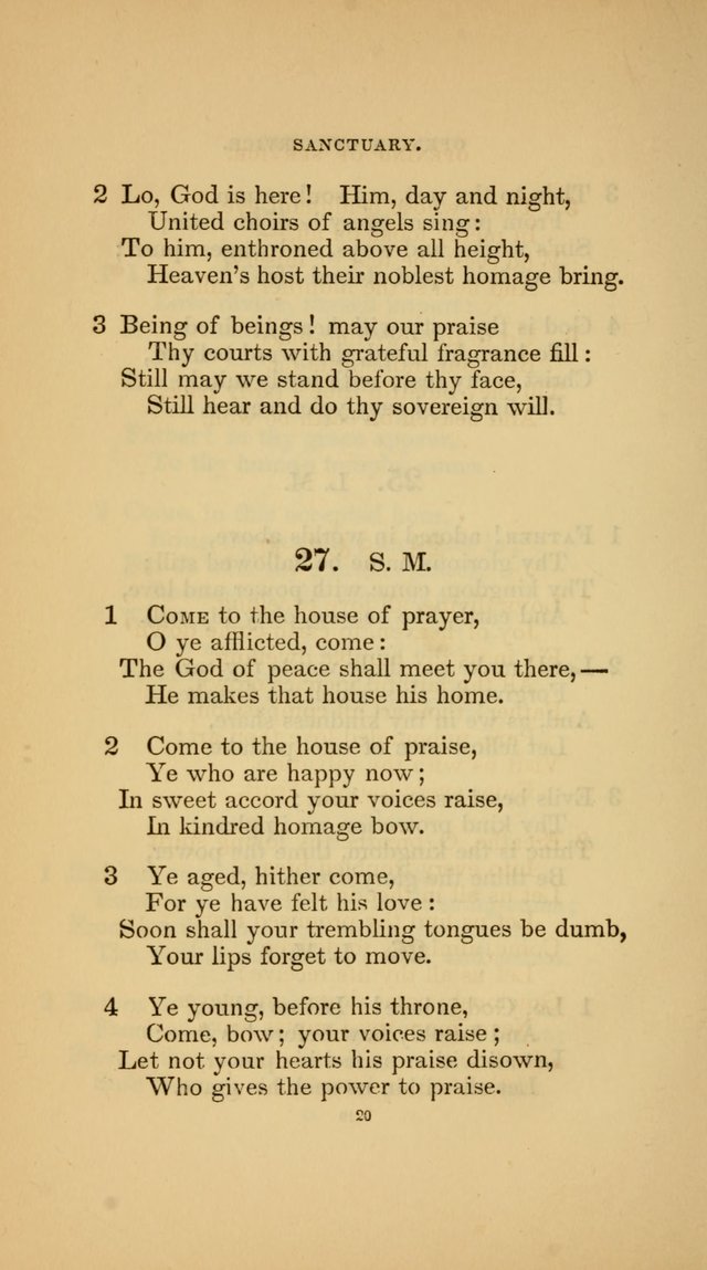 Hymns for the Church of Christ (3rd thousand) page 20