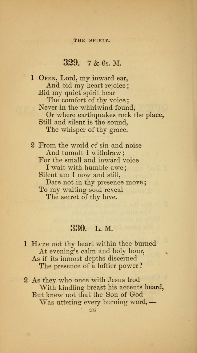 Hymns for the Church of Christ (3rd thousand) page 236