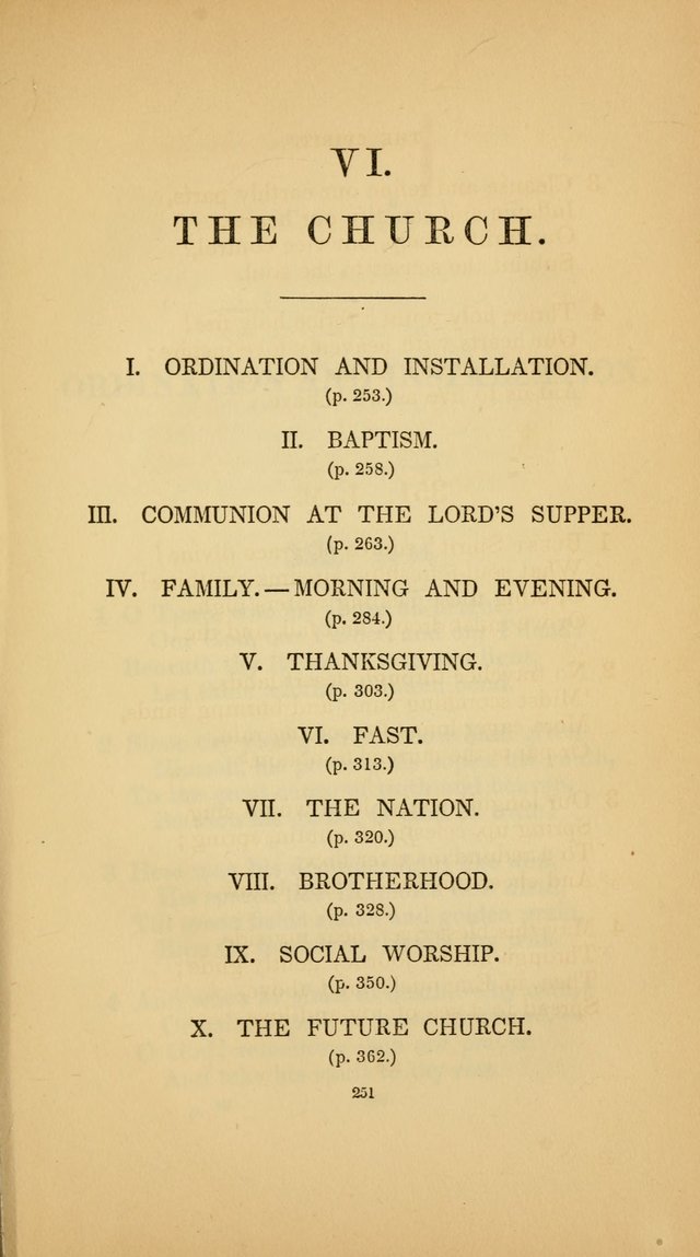 Hymns for the Church of Christ (3rd thousand) page 251