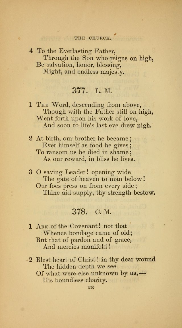 Hymns for the Church of Christ (3rd thousand) page 270