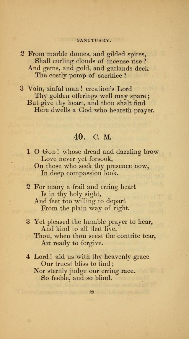 Hymns for the Church of Christ (3rd thousand) page 28