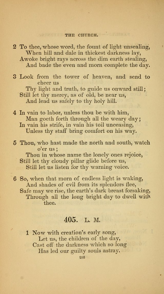 Hymns for the Church of Christ (3rd thousand) page 286