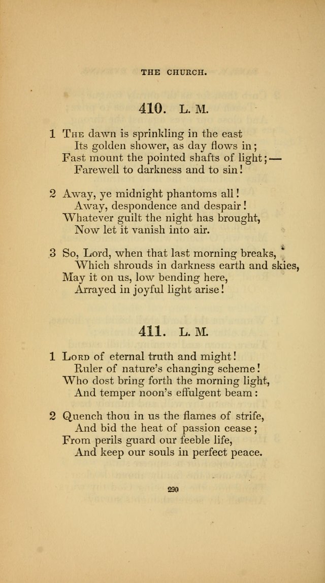 Hymns for the Church of Christ (3rd thousand) page 290