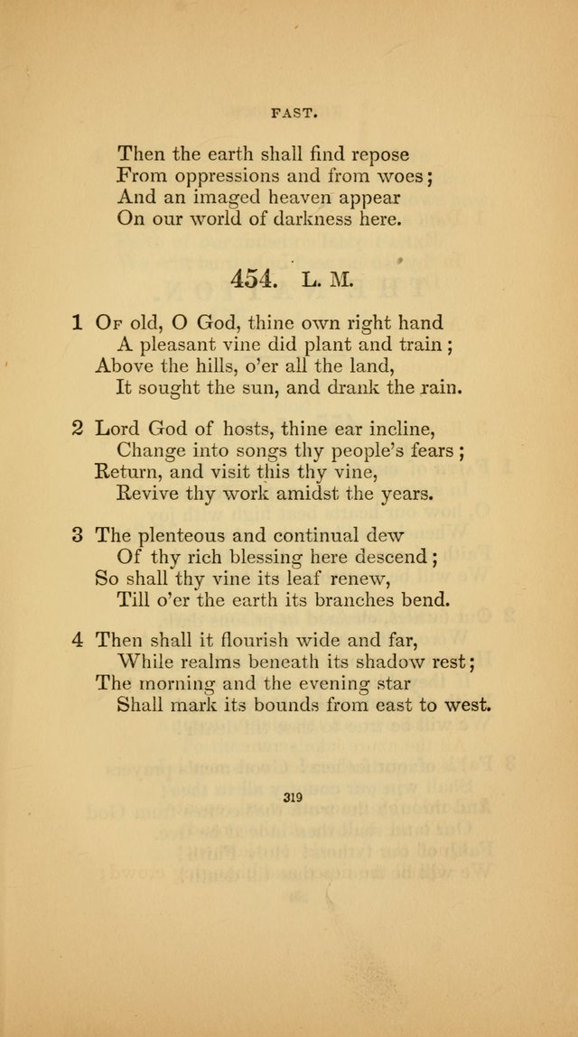 Hymns for the Church of Christ (3rd thousand) page 319