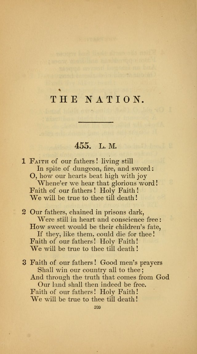 Hymns for the Church of Christ (3rd thousand) page 320