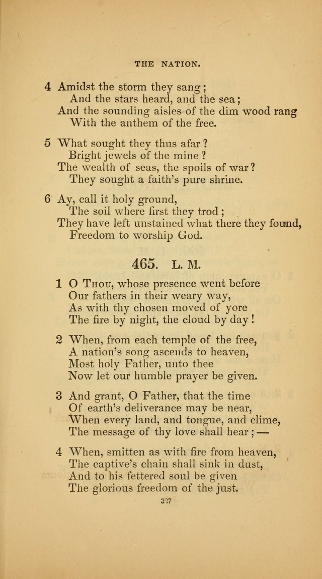 Hymns for the Church of Christ (3rd thousand) page 327