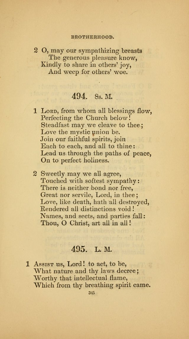 Hymns for the Church of Christ (3rd thousand) page 345