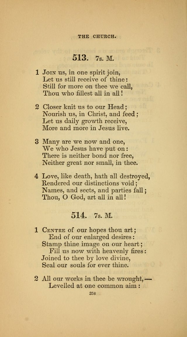 Hymns for the Church of Christ (3rd thousand) page 358