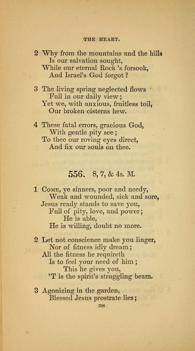 Hymns for the Church of Christ (3rd thousand) page 388