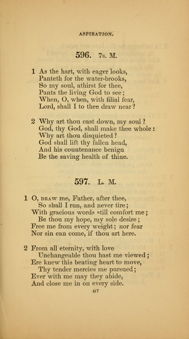 Hymns for the Church of Christ (3rd thousand) page 417