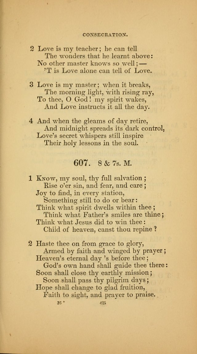 Hymns for the Church of Christ (3rd thousand) page 425