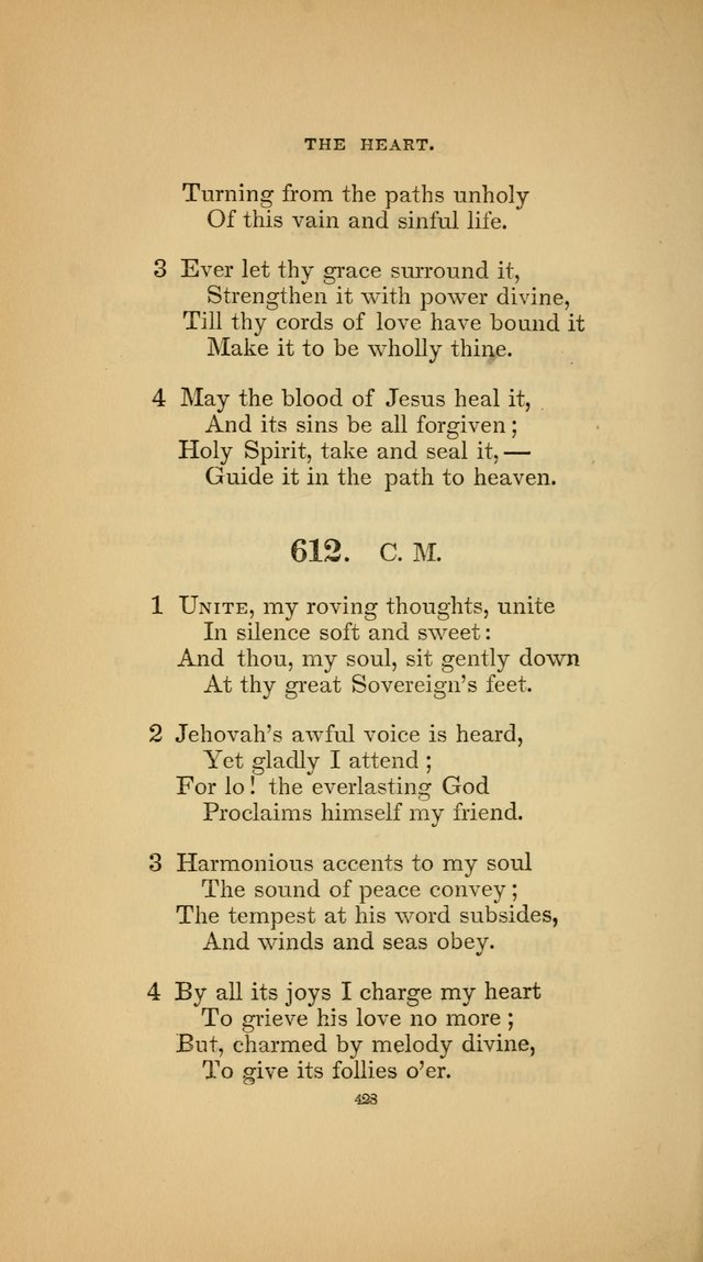 Hymns for the Church of Christ (3rd thousand) page 428