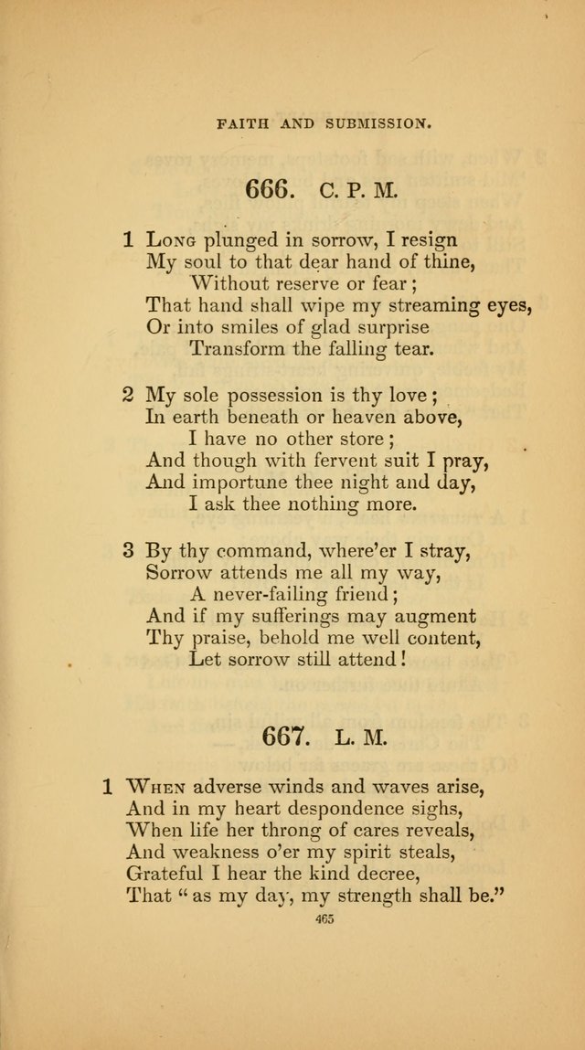 Hymns for the Church of Christ (3rd thousand) page 465