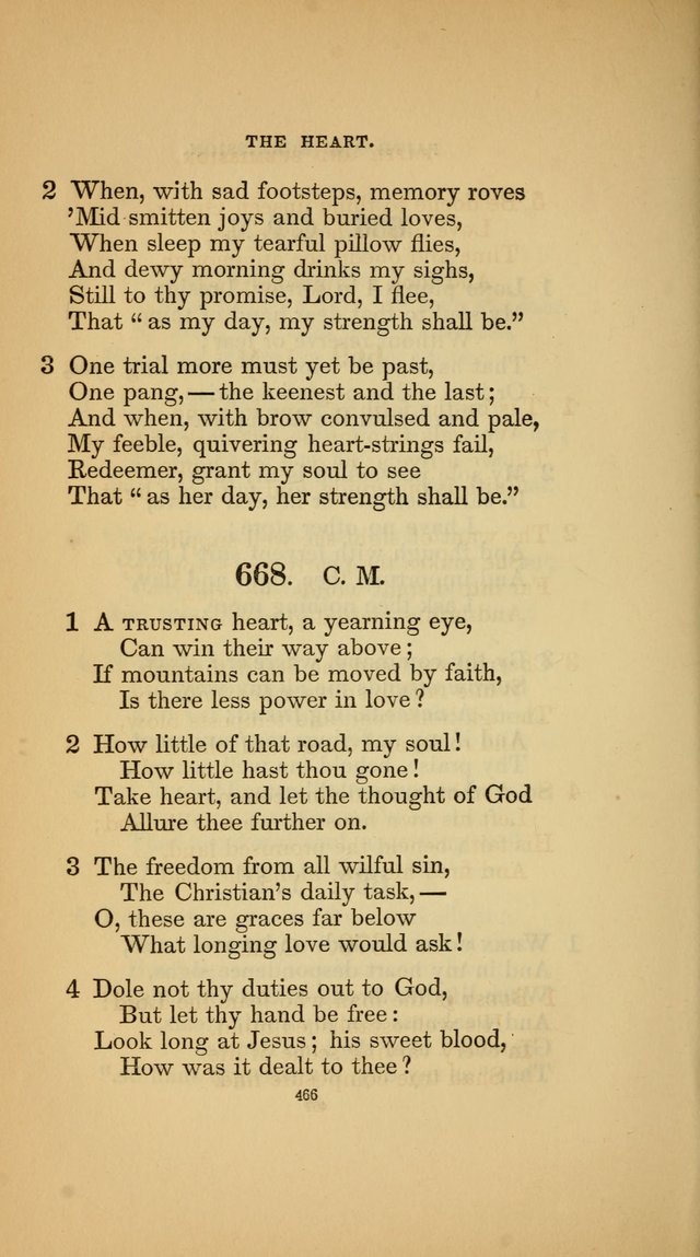 Hymns for the Church of Christ (3rd thousand) page 466