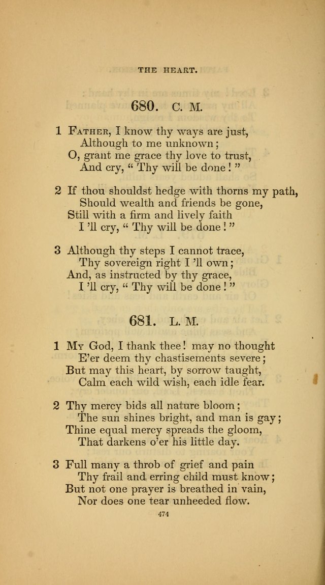 Hymns for the Church of Christ (3rd thousand) page 474