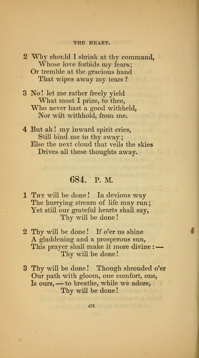 Hymns for the Church of Christ (3rd thousand) page 476