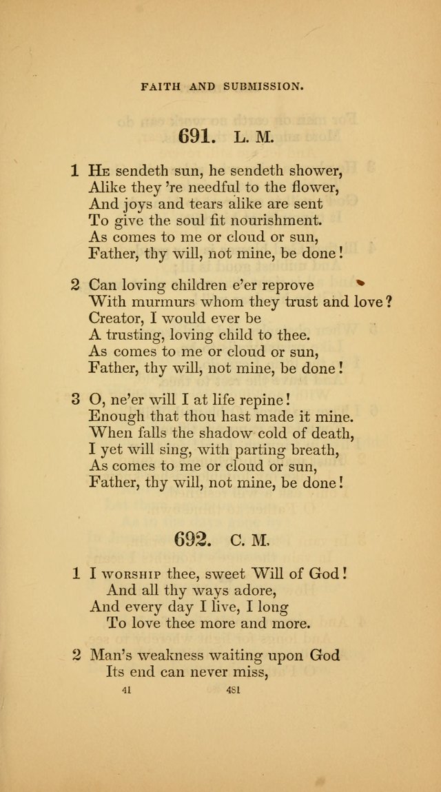 Hymns for the Church of Christ (3rd thousand) page 481