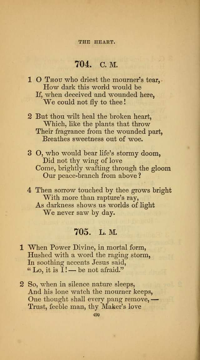 Hymns for the Church of Christ (3rd thousand) page 490