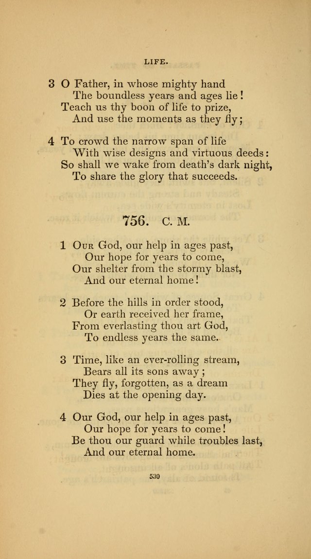 Hymns for the Church of Christ (3rd thousand) page 530