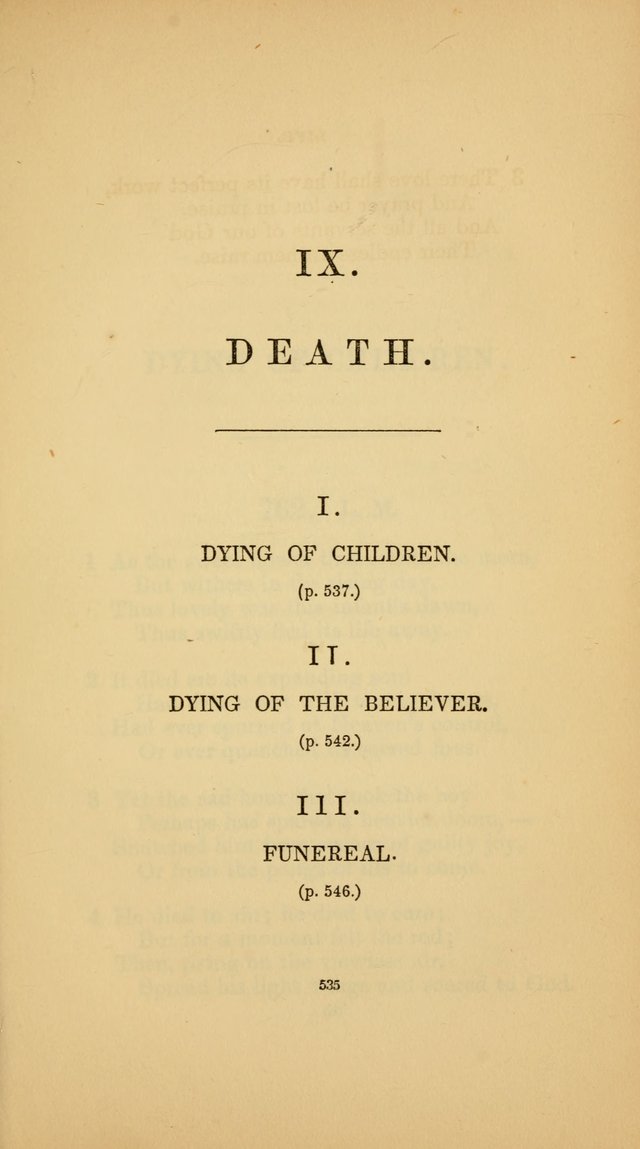 Hymns for the Church of Christ (3rd thousand) page 535