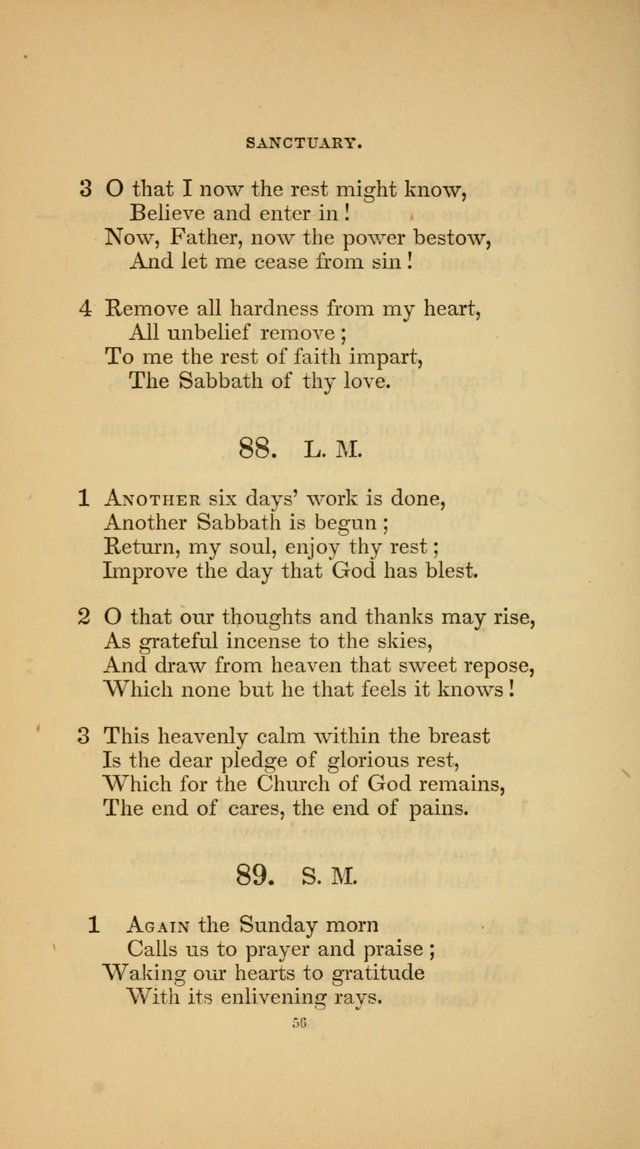 Hymns for the Church of Christ (3rd thousand) page 56