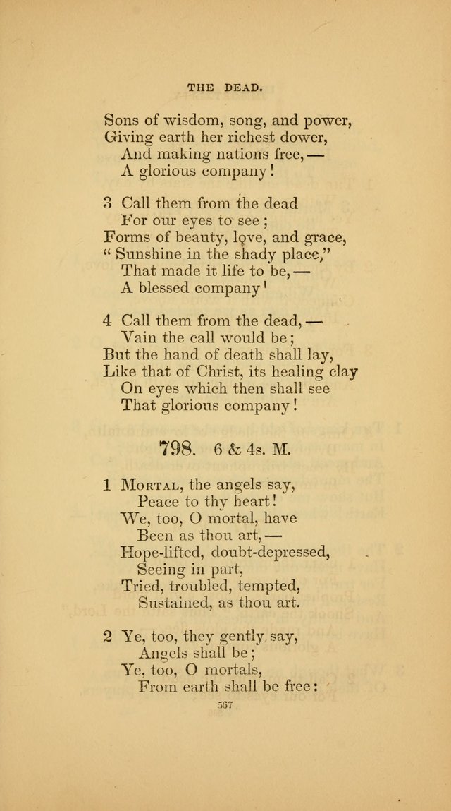 Hymns for the Church of Christ (3rd thousand) page 567