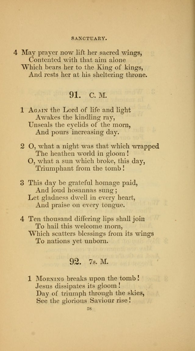 Hymns for the Church of Christ (3rd thousand) page 58