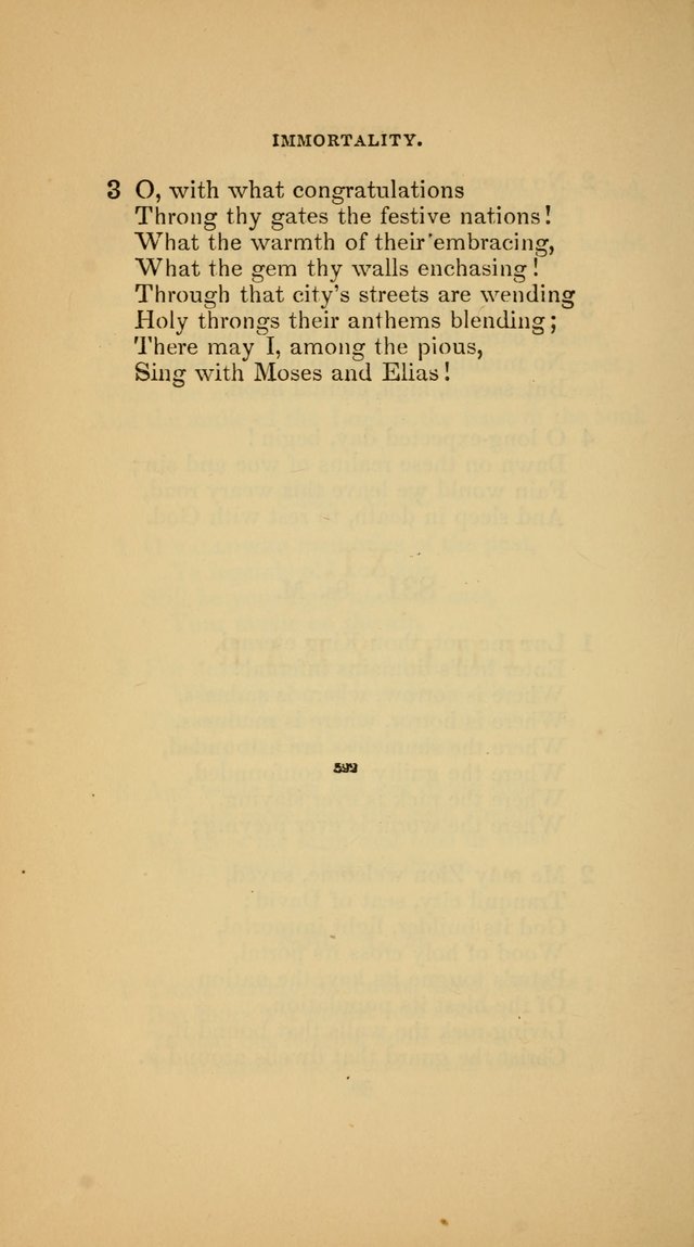 Hymns for the Church of Christ (3rd thousand) page 592