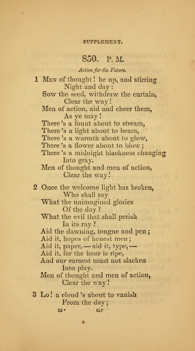 Hymns for the Church of Christ (3rd thousand) page 617