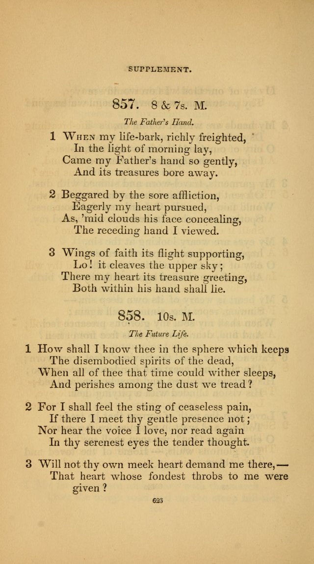 Hymns for the Church of Christ (3rd thousand) page 626