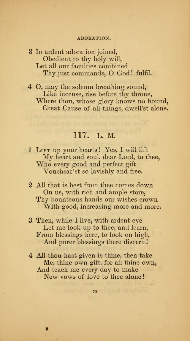 Hymns for the Church of Christ (3rd thousand) page 79