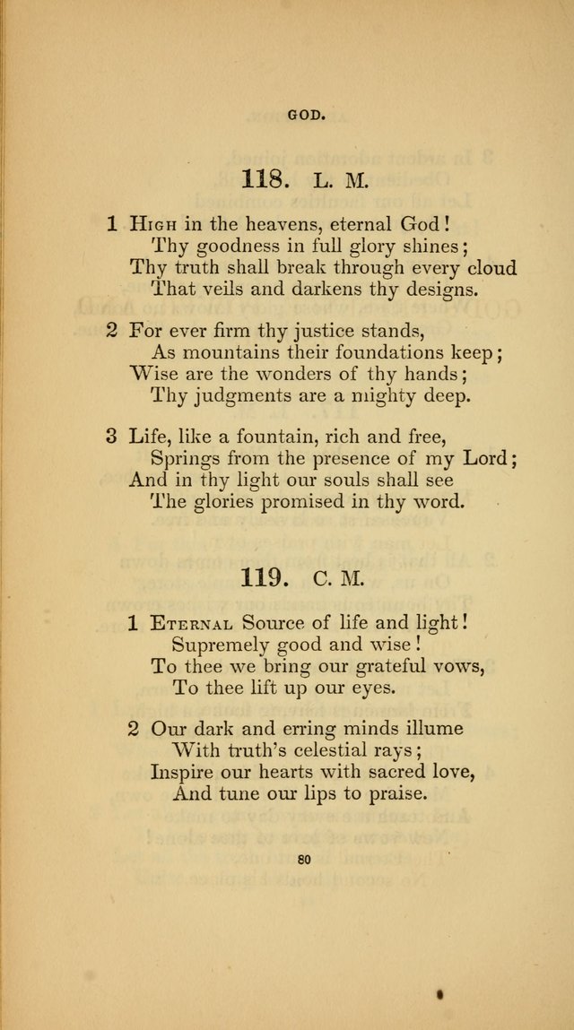 Hymns for the Church of Christ (3rd thousand) page 80