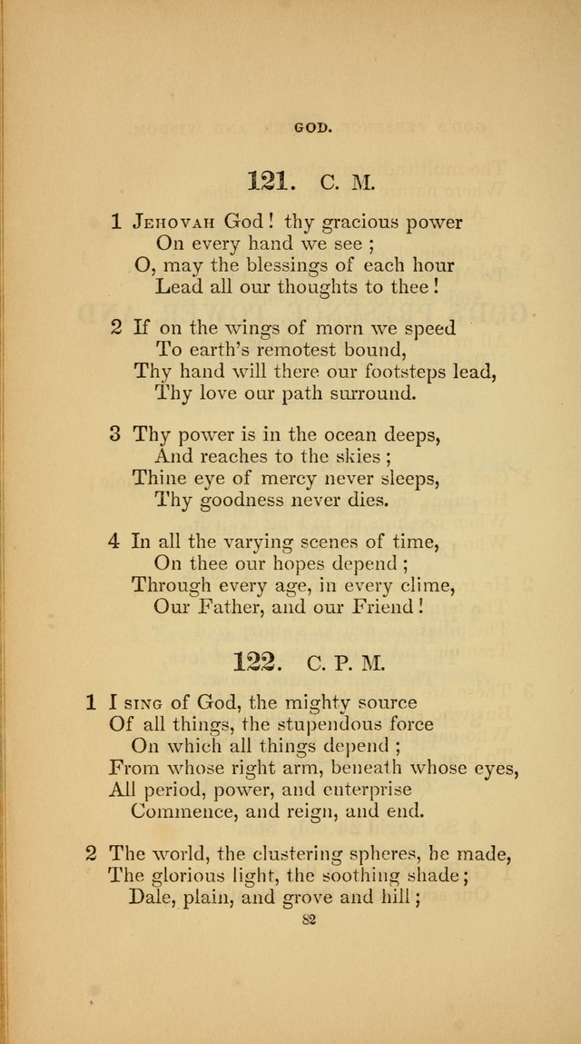 Hymns for the Church of Christ (3rd thousand) page 82