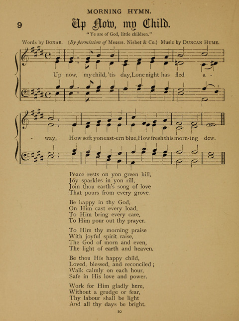 Hymns for Elementary Schools: original and selected page 10