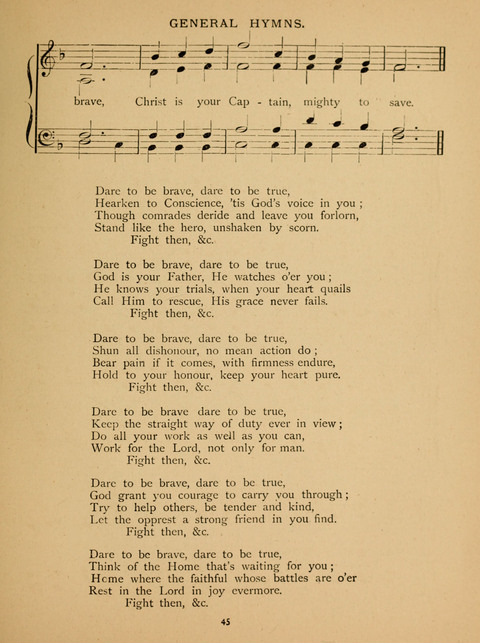 Hymns for Elementary Schools: original and selected page 45