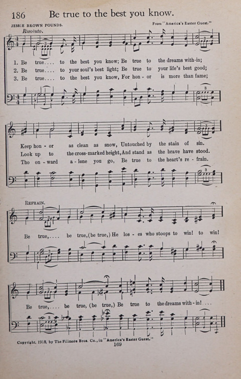 A Hymnal for Joyous Youth: An all-purpose hymnal for church, young peoples