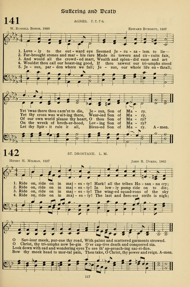 Hymns for the Living Age page 117