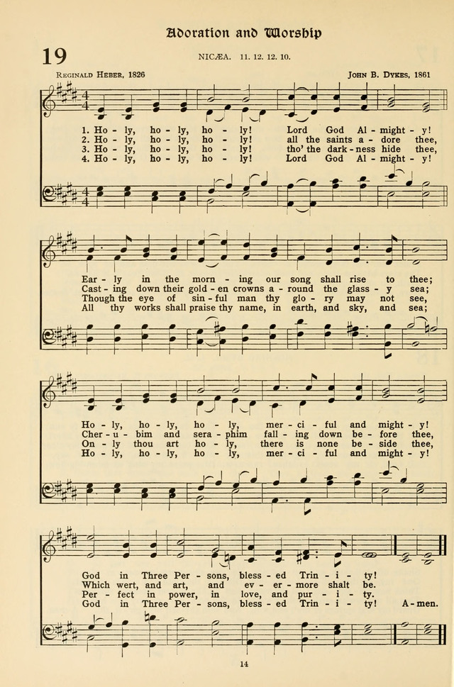 Hymns for the Living Age page 14