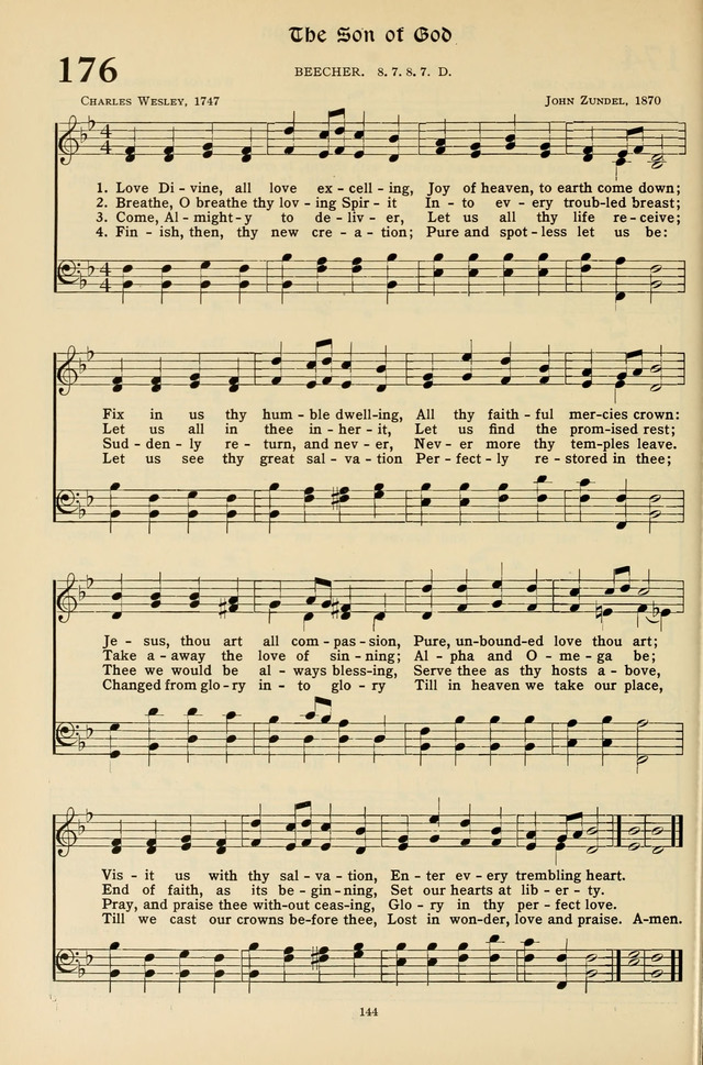 Hymns for the Living Age page 144