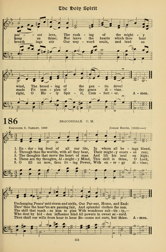 Hymns for the Living Age page 151