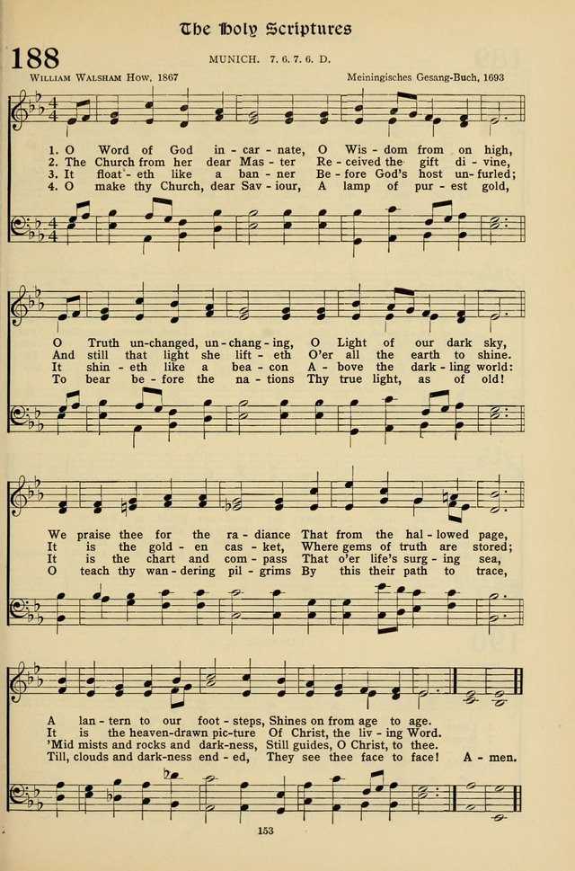 Hymns for the Living Age page 153