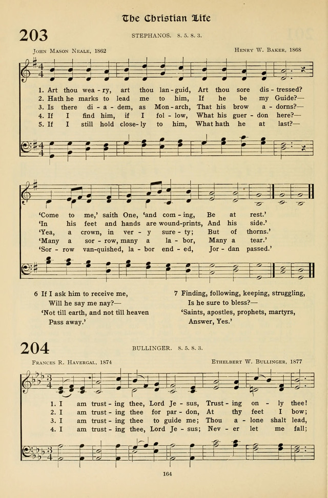 Hymns for the Living Age page 164