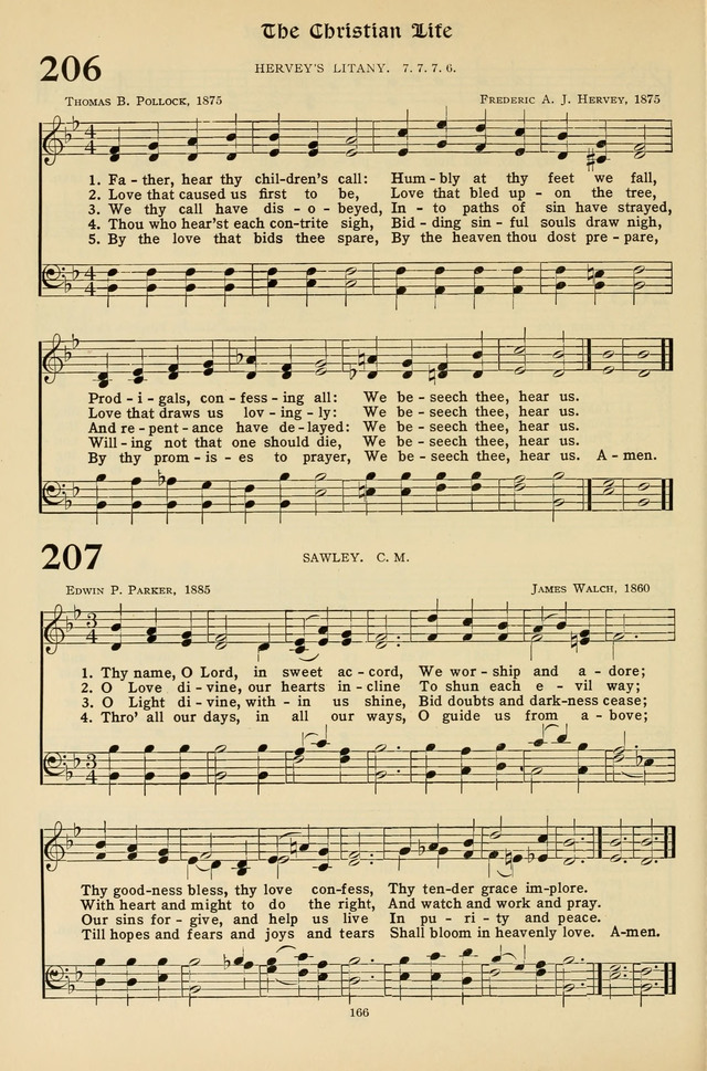 Hymns for the Living Age page 166